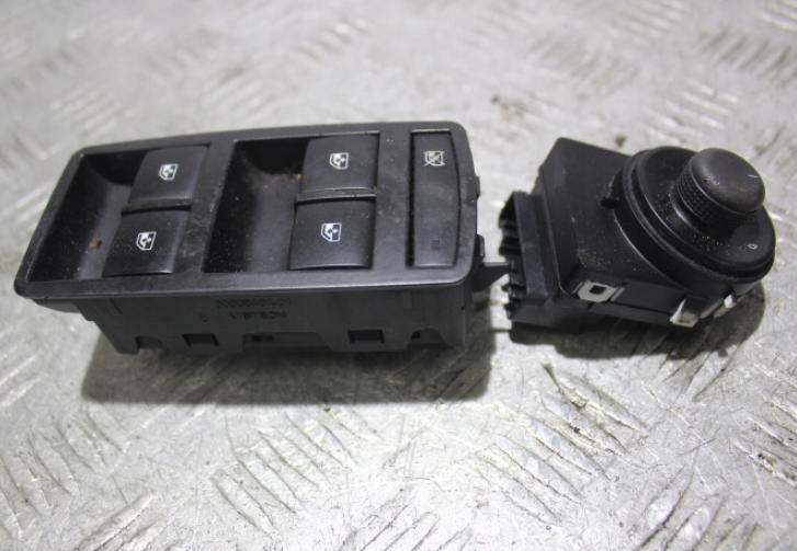 Panel ovládania okien spätných zrkadiel OPEL INSIGNIA A 13222224