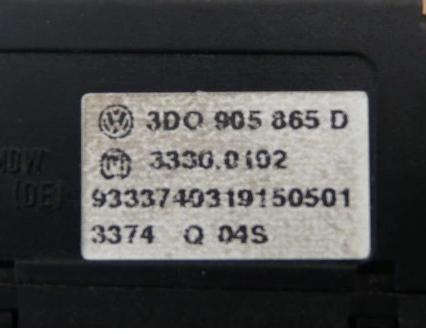 AUDI A8 D3 spinačka kľúč 3D0905865D 4E0837220J