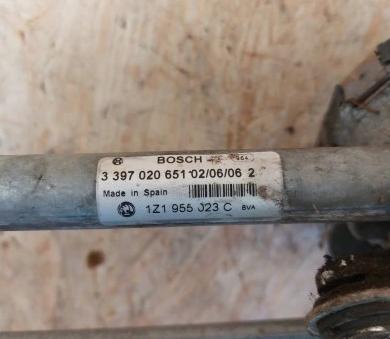 mechanismus stěračů přední Skoda Octavia II 1Z1955119A  1Z1955023C