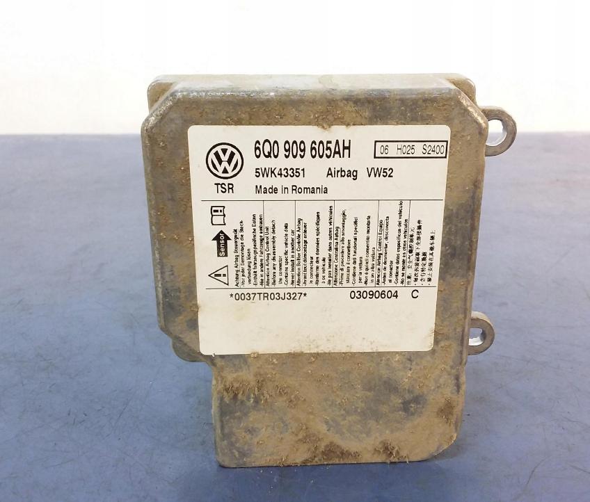 VW CADDY III Riadiaca jednotka - airbag 6Q0909605AH