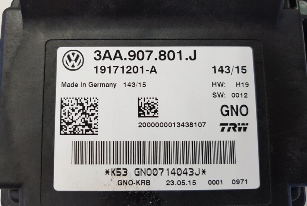 modul brzda: ručný Volkswagen