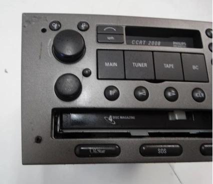 RADIO SIEMENS VDO OPEL VECTRA C 330886636 ulomene spodne dvierka vid foto
