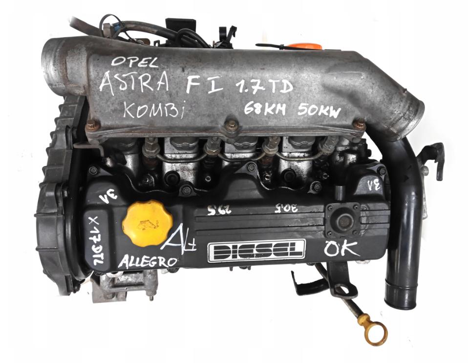 motor OPEL ASTRA F 1.7 TD X17DTL