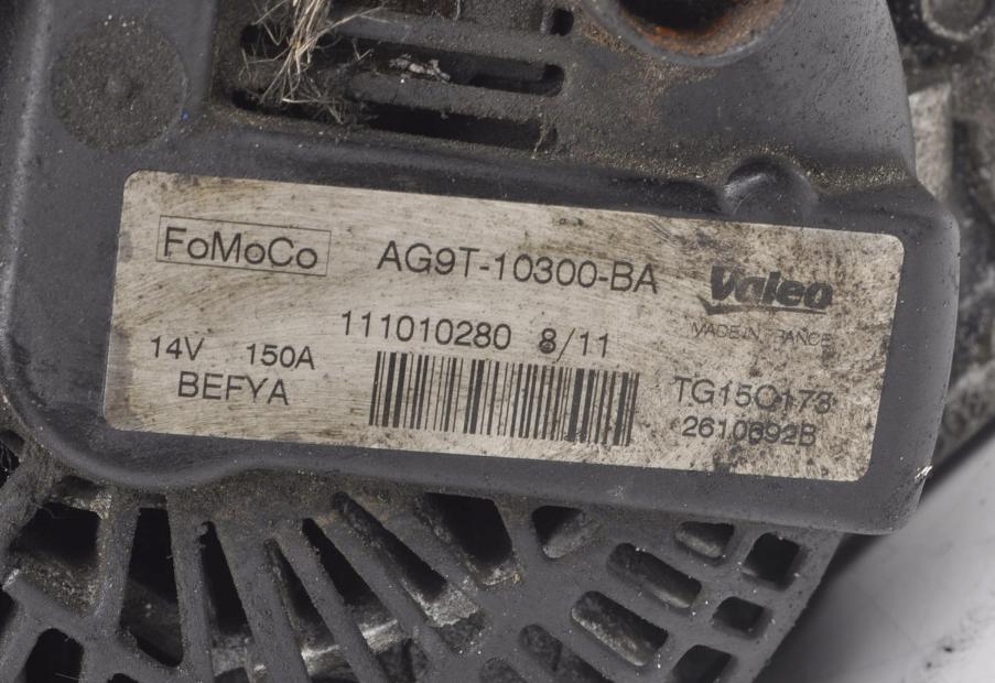 FORD MONDEO MK4 2.0 TDCi Alternátor AG9T-10300-BA: