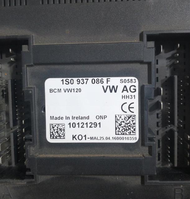modul komfortu Volkswagen OE 1S0937086F