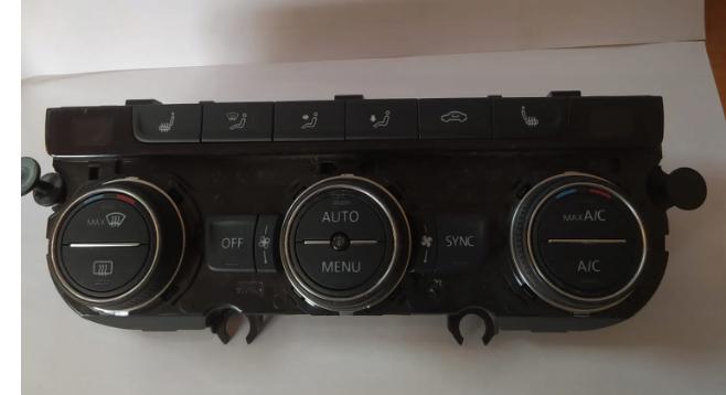 VW GOLF VII 7 Panel klimatizácie 5G0907044CF
