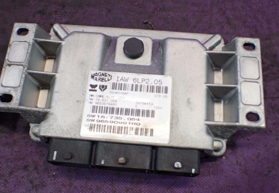 PEUGEOT 307 riadiaca jednotka Motor 9659099180