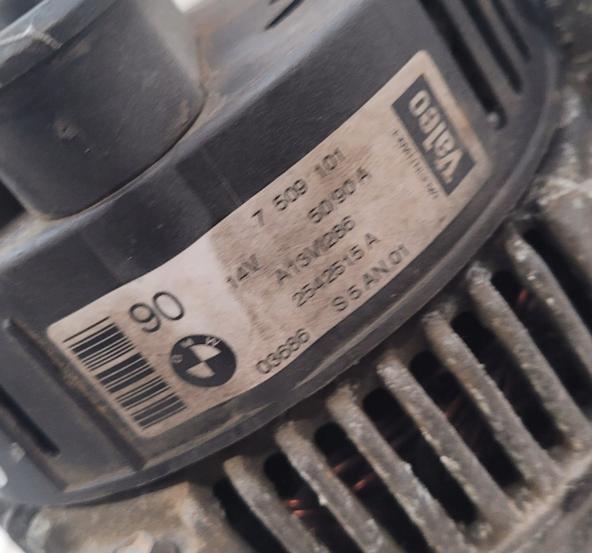 Alternátor BMW E46 1.8 1.9 benzín 7509101