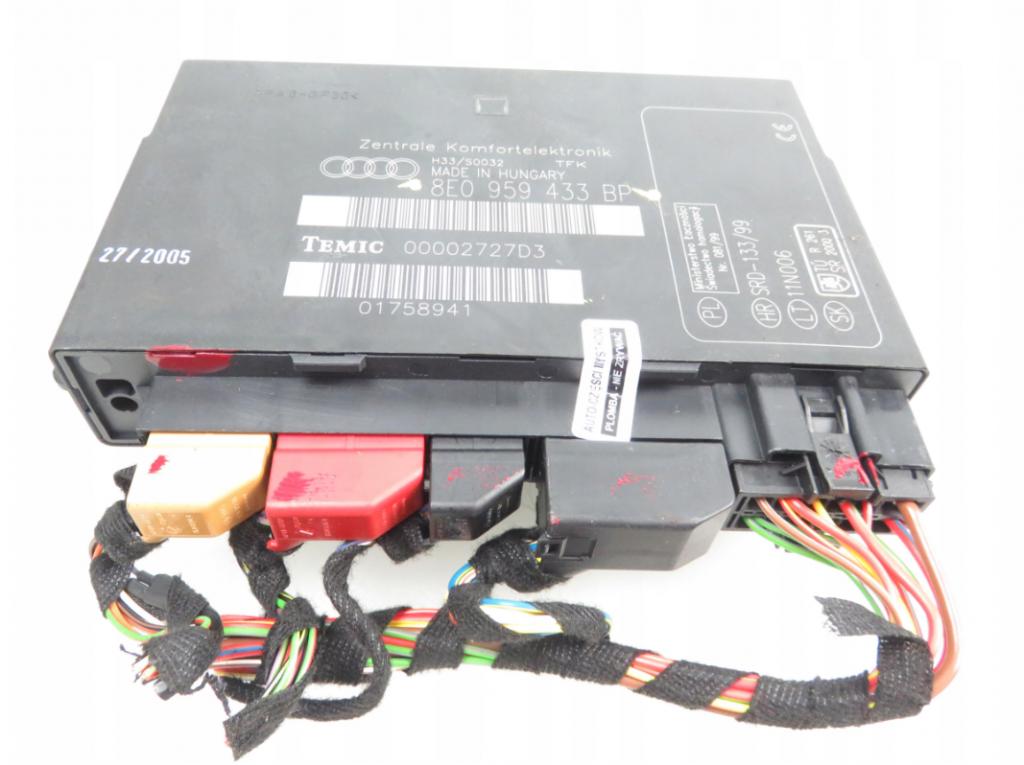 Modul komfortu AUDI A4 B7 8E0959433BP