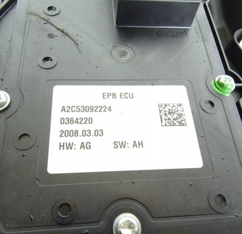 CITROEN C4 PICASSO BRZDA: elektrický 9685367580