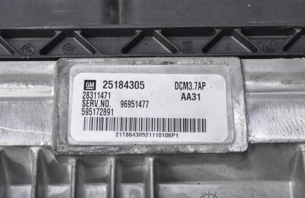 ORLANDO CRUZE 2.0 VCDi: Riadiaca jednotka Motor 25184305