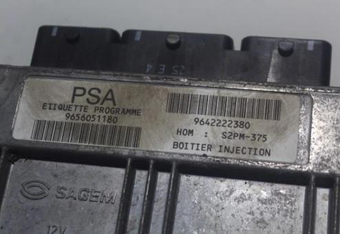riadiaca jednotka Motor CITROEN C2 1.4 9642222380