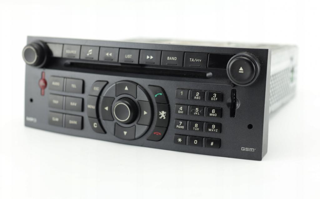 RADIO Navigácia GPS PEUGEOT 407 96601833XA ( kód nemáme)
