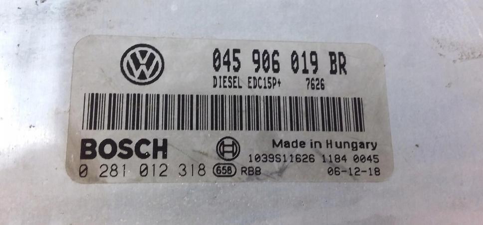 FABIA I 1.4 TDI Riadiaca jednotka riadiaca jednotka 045906019BR