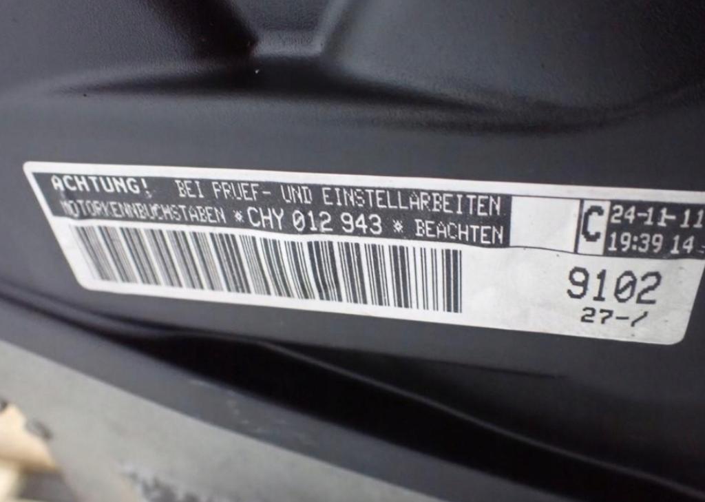 Motor CHY SEAT MII CITIGO VW UP  60 HP 12R FV