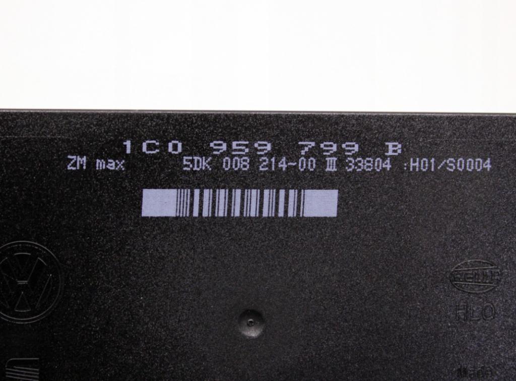 SKODA Superb modul komfortu 1C0959799B