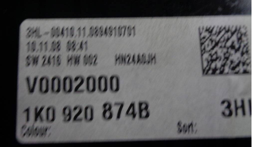 VW GOLF 5 JETTA V Prístrojovka ,dislpej 1.9 TDI