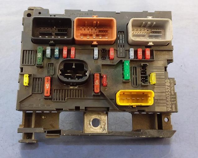 PEUGEOT 307 I modul řídící jednotka BSM 9664055780