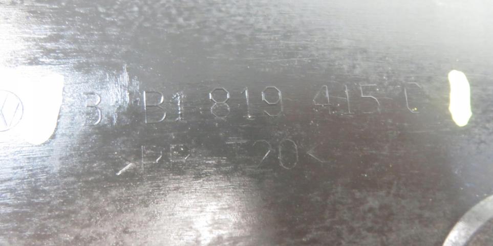 torpédo plast pod čelní okno VW PASSAT B5 3B1819415C