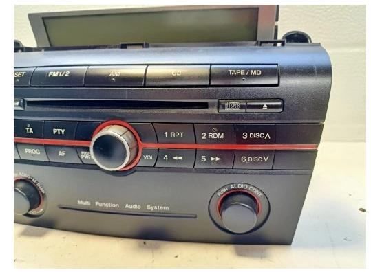 RADIO CD MAZDA 3  14789910 BP4L66950A   2003-2009  KOD NEMAME