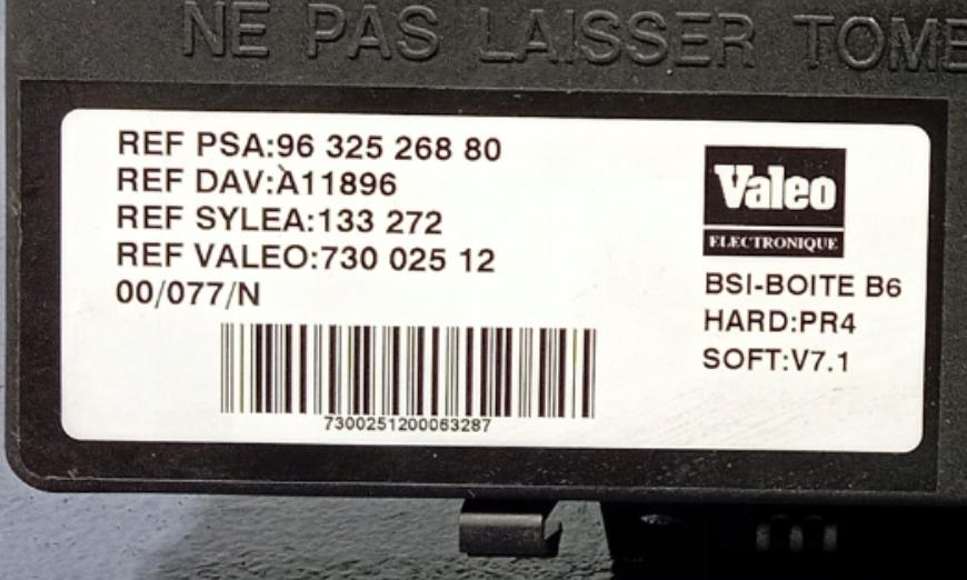 XSARA PICASSO Modul Skrinka BSI 9632526880