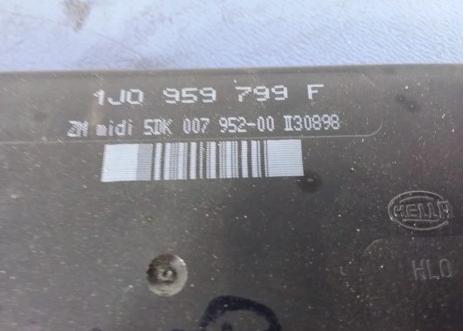 VW PASSAT B5 Modul Riadiaca jednotka komfortu 1J0959799F