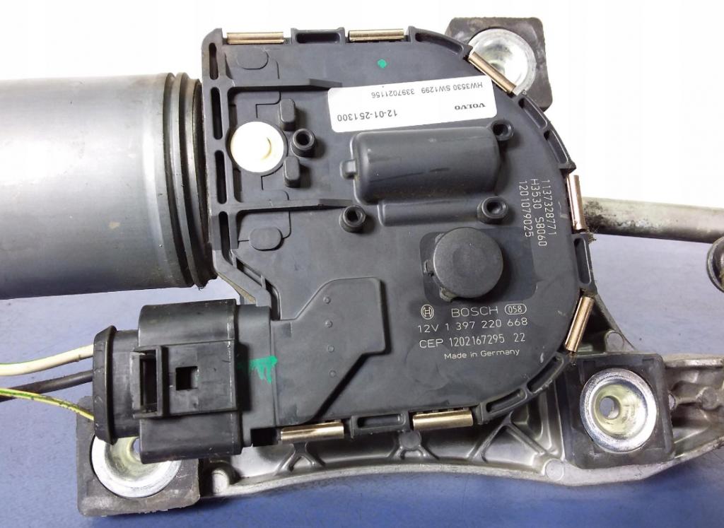 VOLVO S40 II Mechanizmus Motorček stieračov predný