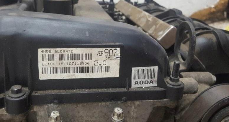 Motor KOMPLETNÍ: FORD FOCUS II MK2 AODA: 2.0 16V  145 HP