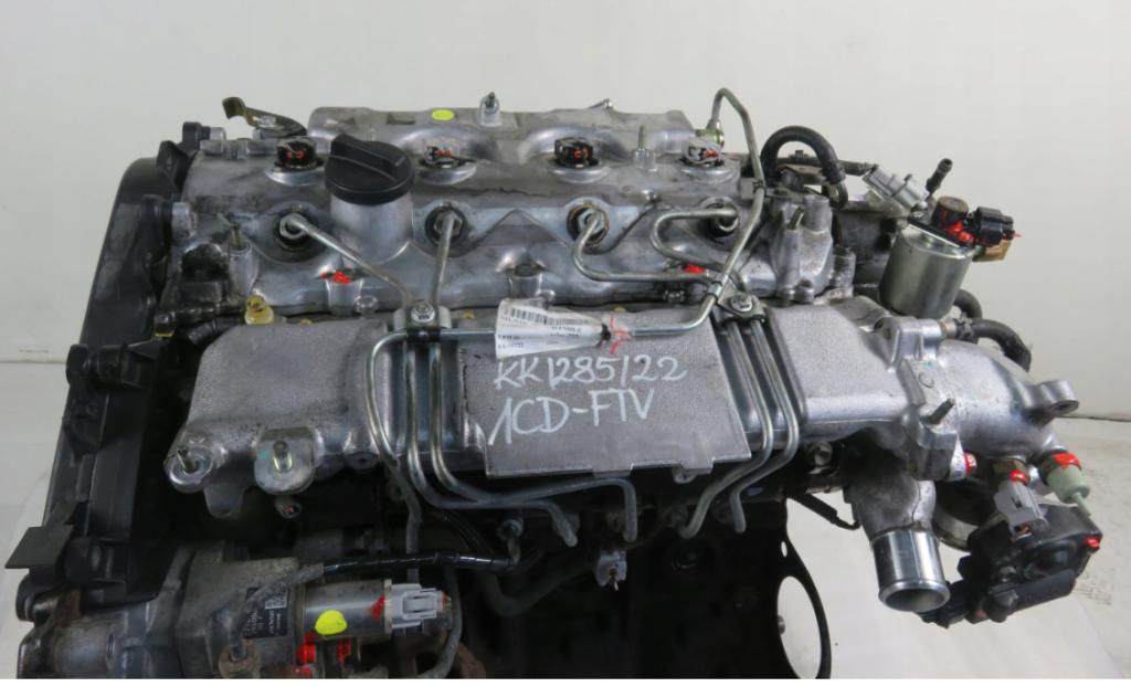 motor TOYOTA AVENSIS II T25 2.0 D4D 1CD- FTV  116HP/85kW - KOMPLET