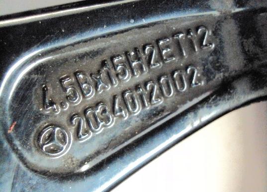 Rezerva  R15  MERCEDES CLC W203 CDI 08- 2034012002