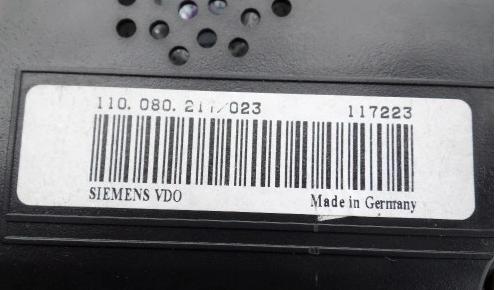 Prístrojovka ,dislpej VW TOURAN I 1.9 TDI 1T0920862A