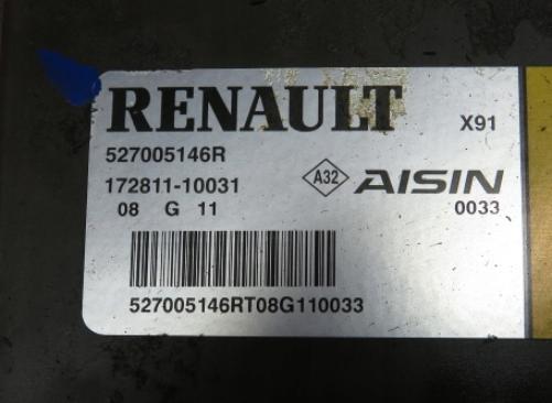 RENAULT LAGUNA III Riadiaca jednotka OSI: zad