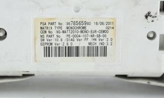 Prístrojovka PEUGEOT 508 I 2.0 HDI 163 HP 9800420280 EU