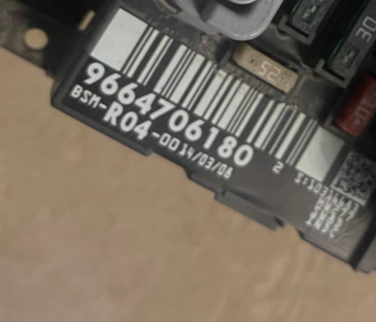 Peugeot Expert Partner modul BSM 9664706180
