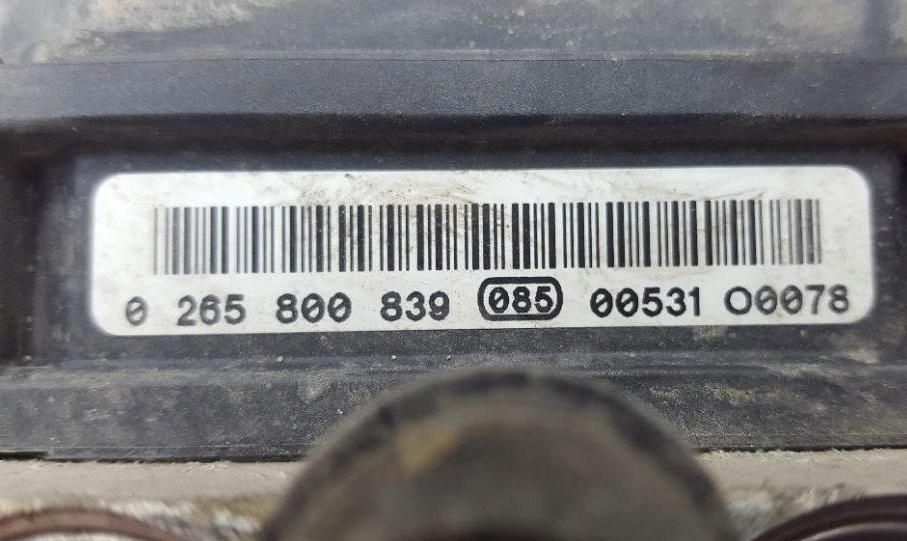 Pumpa ABS RENAULT TRAFIC II 0265232356 0265800839