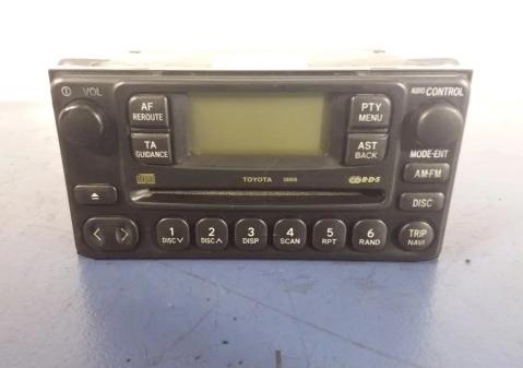 TOYOTA AVENSIS RADIO 86120-44080 - kód nemáme-