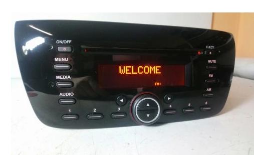 RADIO CD FIAT DOBLO OPEL COMBO BLUETOOTH USB --KOD NEMAME--