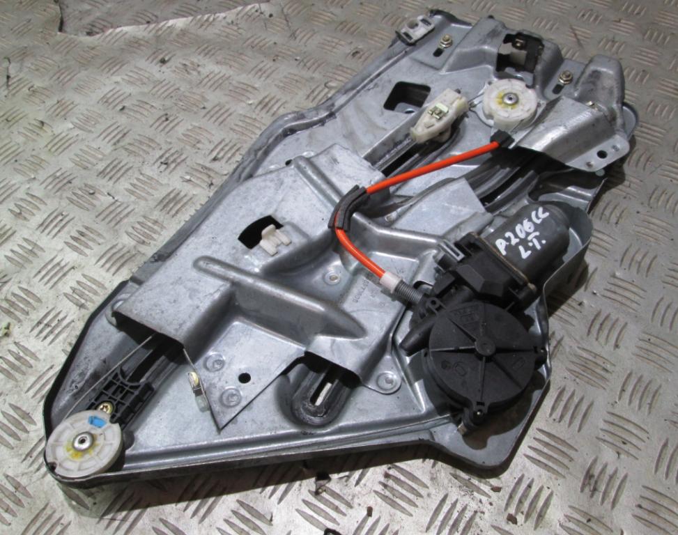 mechanismus okna levý zadní část PEUGEOT 206 CC 2PIN 9636597380G