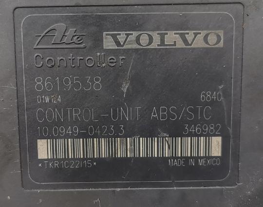 Pumpa ABS VOLVO XC90 I S80 XC70 V70 S60 8619538 8619537