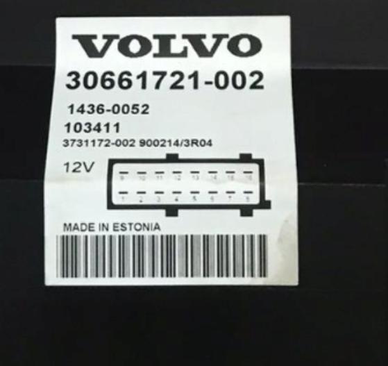 řídící jednotka ohřívání VOLVO S60 V70 30661721