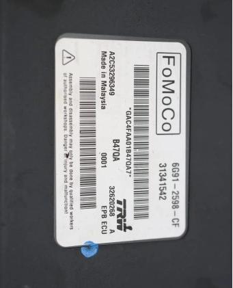 Modul brzdy ručnej brzdy VOLVO S60 II 6G91-2598-CF