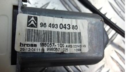 ele. Mechanizmus okna ľavy predný CITROEN C5 II
