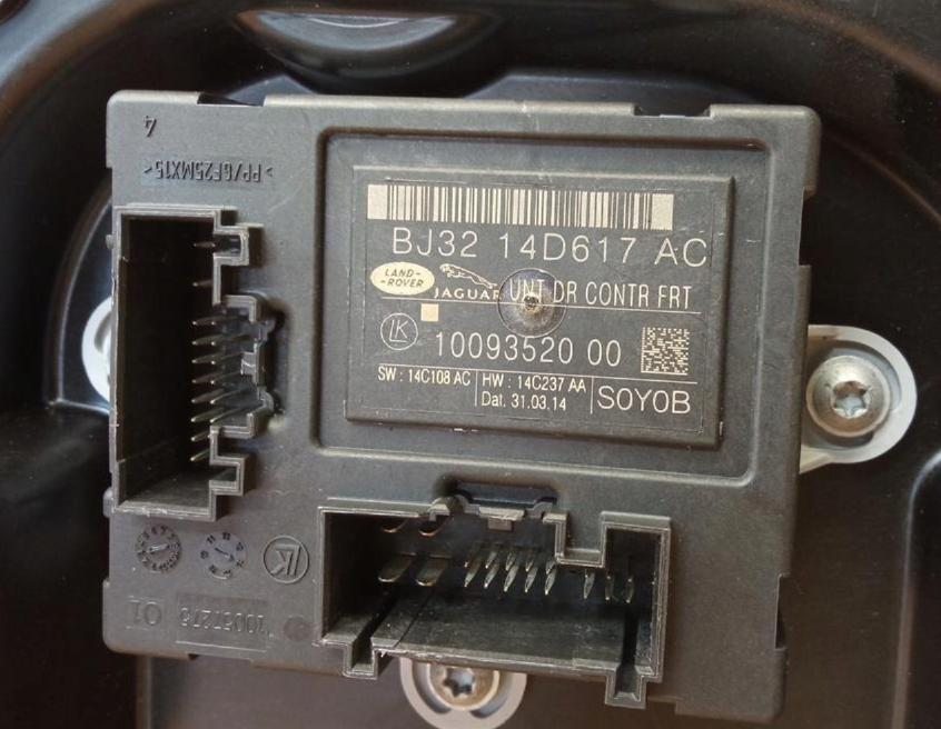 Modul Dvere ľavy predný JAGUAR XF BJ32-14D617-AC