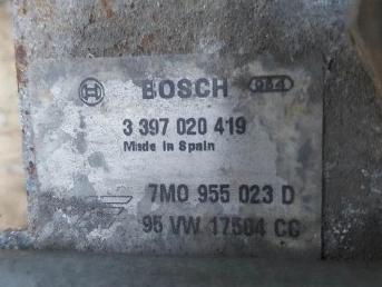 Mechanizmus stieračov VW SHARAN I 7M0955023D