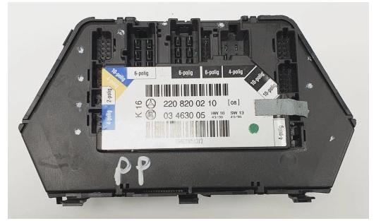 Panel ovládania sedačky pravy MERCEDES W220