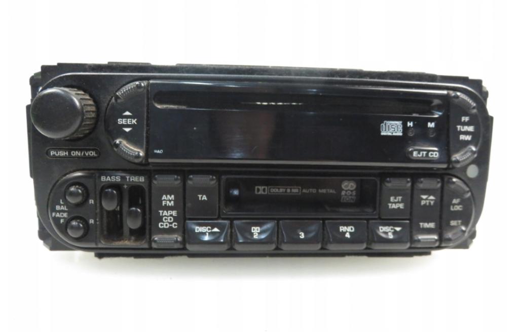 RADIO CHRYSLER VOYAGER IV + KOD