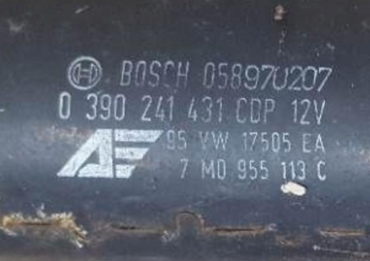Mechanizmus stieračov VW SHARAN I 7M0955023D