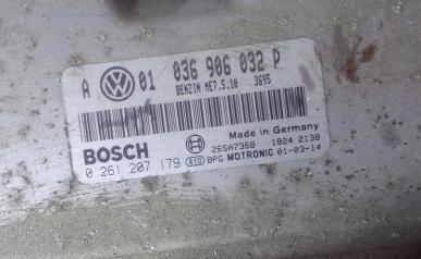 VW GOLF IV 1.4 Riadiaca jednotka Motora 036906032P