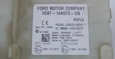 FORD S MAX MK1 Skrinka poistková 7G9T14A073DB