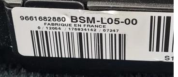 modul BSM Peugeot Citroen  9650618580
